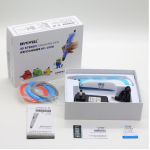 3D ручка MyRiwell с LCD дисплеем + набор ABS пластика spiderspool 6 цветов