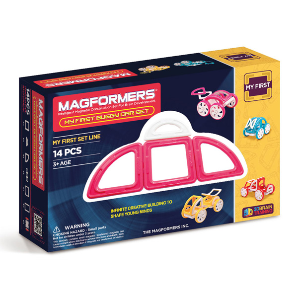 Magformers My First Buggy Car Set - Pink